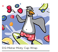 DQ Mister Misty Cup Wrap